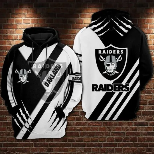 Discover Las Vegas Football Team Raiderss 3D Hoodie, Unisex Adults S-5XL