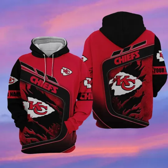 Discover Kansas City Football Team Chiefss 3D Hoodie, Unisex Adults S-5XL