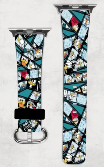 Discover Disney Characters Film Pictures Apple Watch Band NEW 38/40/41 & 42/44/45