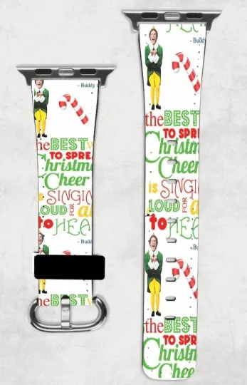 Discover Buddy The Elf Christmas Apple Watch Band