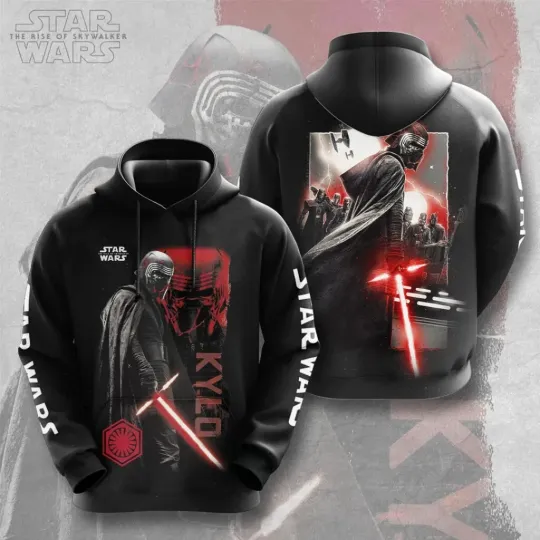 Discover Star Wars 50th Anniversary Kylo Ren Hoodie