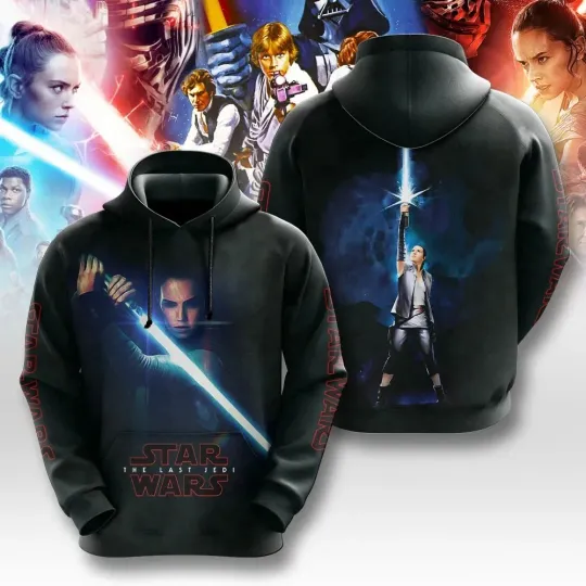 Discover Star Wars The Last Jedi Hoodie All Over Print