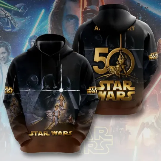 Discover Star Wars 50th Anniversary A New Hope Hoodie