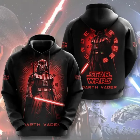 Star Wars Darth Vader Hoodie All Over Print Apparel