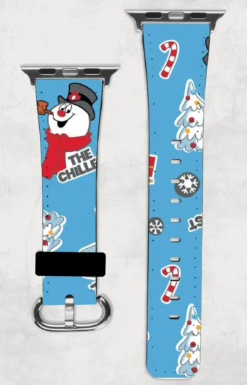 Discover Frosty The Snowman Christmas Apple Watch Band NEW 38/40/41 & 42/44/45