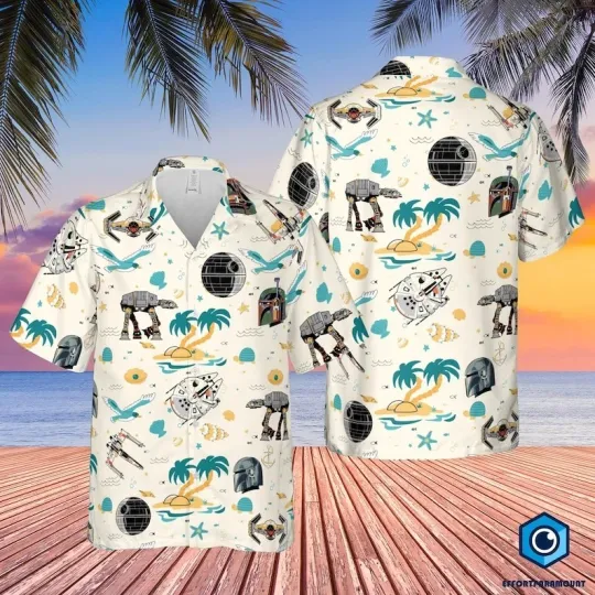 Biff Tannen Back to the Future Hawaii Shirt, Biff Tannen Shirt