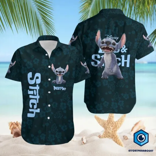 Discover Stitch 2025 Hawaiian Shirt, Lilo And Stitch 2025 Shirt, Ohana 2025 Shirt