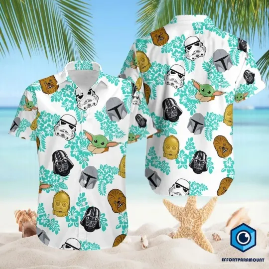 Discover Starwars Hawaiian Shirt, Family Summer Vacation Matching Outfits