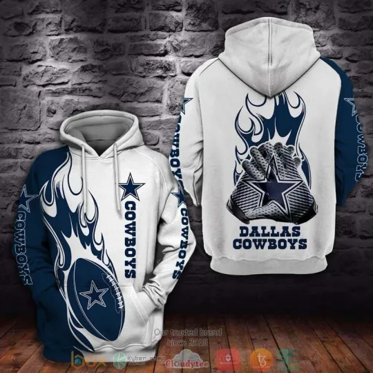 Dallas Football Team Cowboyss 3D Hoodie, Unisex Adults S-5XL