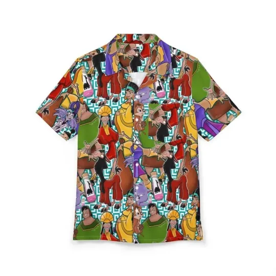 Discover Disney Emperors New Groove Signature Hawaiian Shirt, Kuzco Yzma Krock Hawaii Shi