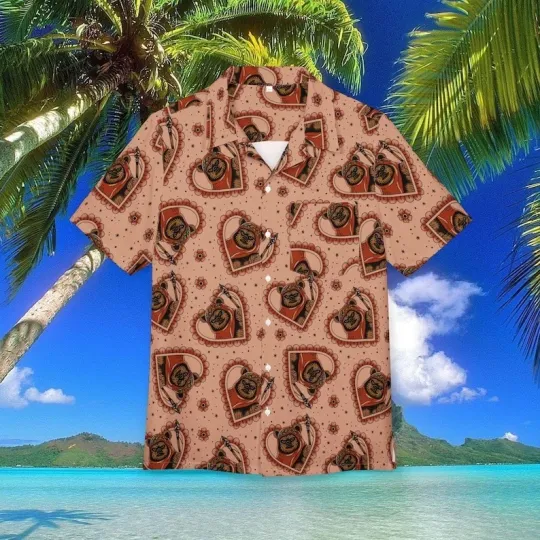 Ewok Star Wars Hawaiian Shirt: Luau Beach Party Button-Down
