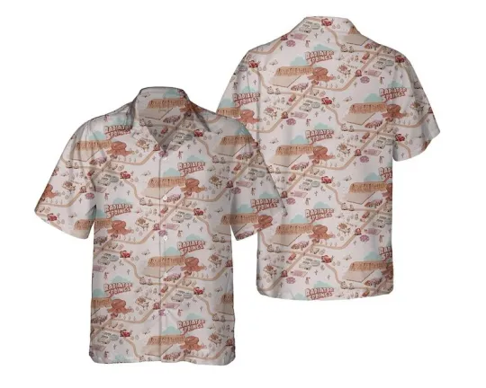 Discover Disney Pixar Cars Radiator Springs Hawaiian Shirt, Cars Land Disney Hawaii Shirt