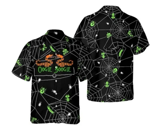 Discover Disney Halloween Oogie Boogie Hawaiian Shirt