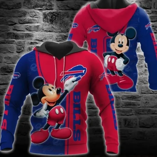 Discover Buffalo Football Team Billss 3D Hoodie, Unisex Adults S-5XL