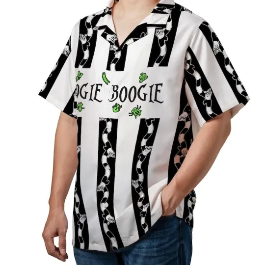 Discover Disney Halloween Oogie Boogie Hawaiian Shirt