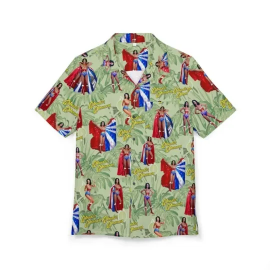Discover Wonder Woman TV Show Hawaiian Shirt, Classic Fan Gift