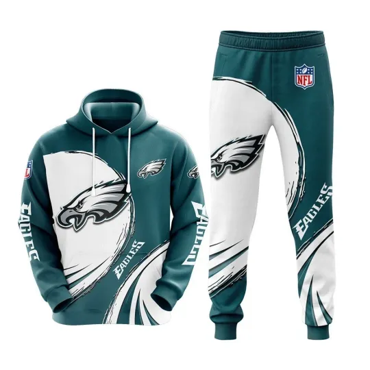 Discover Philadelphia Football Team Eagless 3D Hoodie, Unisex Adults S-5XL