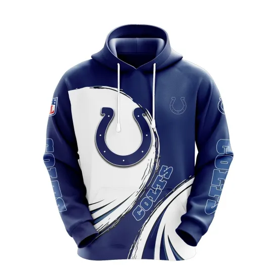 Discover Indianapolis Football Team Coltss 3D Hoodie, Unisex Adults S-5XL