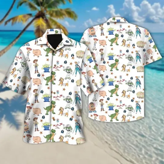 Discover Trendy Disney Toy Story Hawaiian Shirt, Magical Castle Hawaiian Shirt