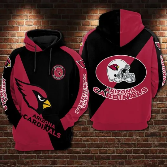 Discover Arizonna Football Team Cardinalss 3D Hoodie, Unisex Adults S-5XL