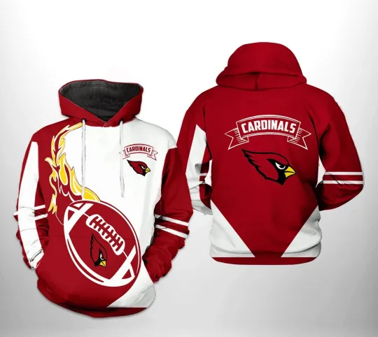Discover Arizonna Football Team Cardinalss 3D Hoodie, Unisex Adults S-5XL