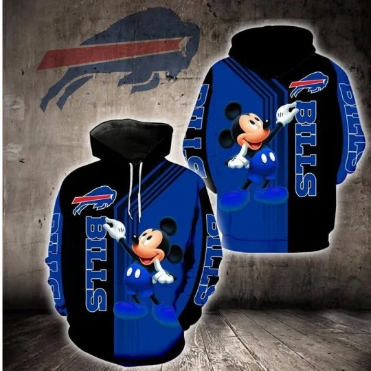 Discover Buffalo Football Team Billss 3D Hoodie, Unisex Adults S-5XL