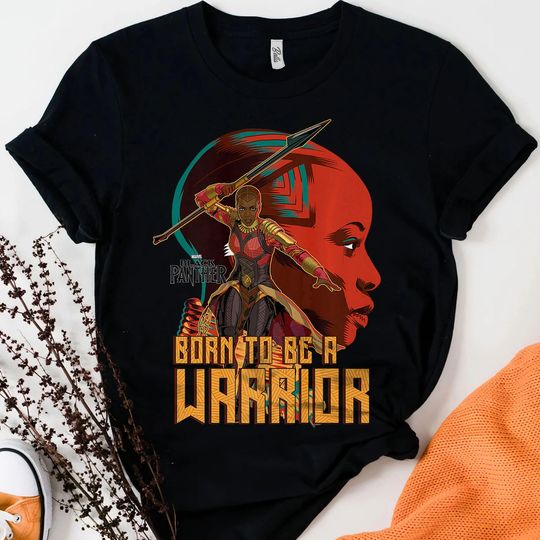 Marvel Black Panther 2 Movie Okoye Wakanda Forever Unisex T-shirt Birthday Gift for Men Women Kids