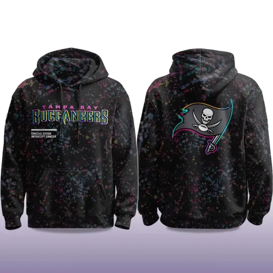 football 2025 Buccaneers Crucial Catch Hoodie 3D Size S-5XL