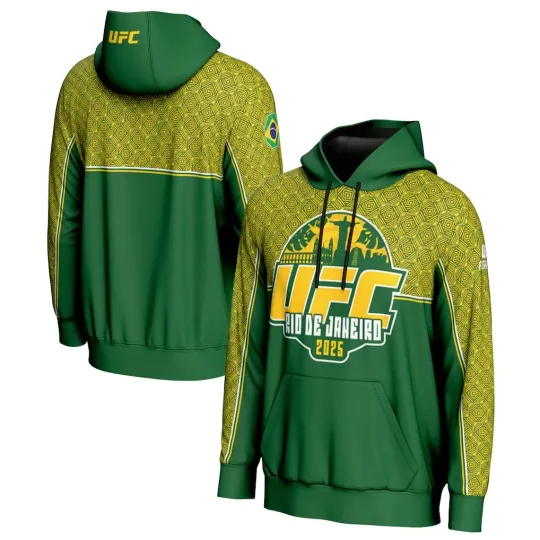 Discover Green UFC Fight Night Brazil Hoodie