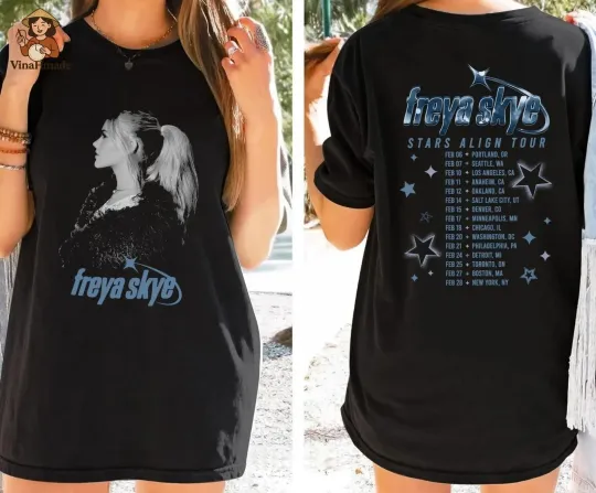 Freya Skye Silent Treatment Tour 2026 Stars Align T-Shirt