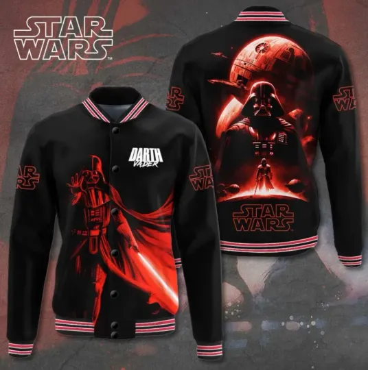 Discover Star Wars Darth Vader 50Th Anniversary Baseball Jacket