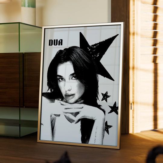 Discover Minimalist Black and White Artist Poster for Wall Decor | Modern Street Art Music Print | Digital Download Home & Living