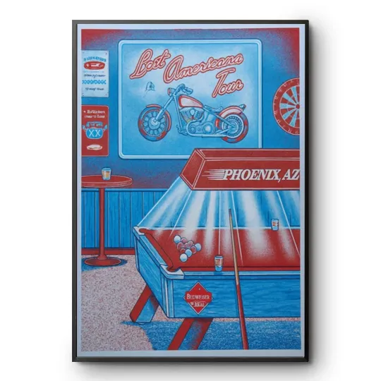 Discover Machine Gun Kelly Lost Americana Tour 2025 Poster