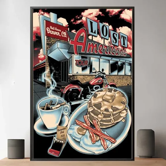 MGK 2025 Denver Poster – Nov 23 Event Concert Artwork Print - Wall Decor