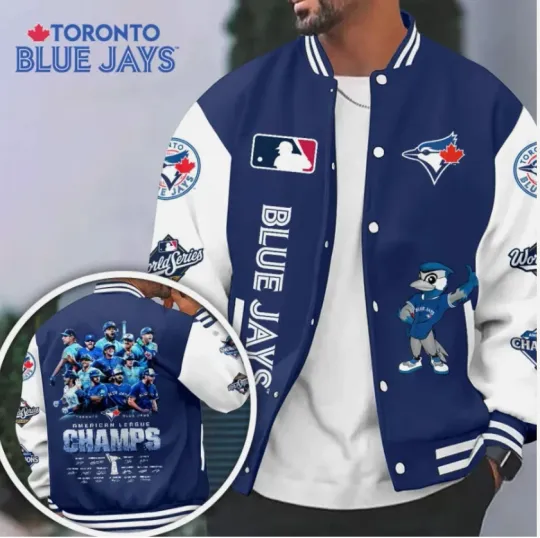 Discover Toronto Blue  2025 American League Baseball Jacket