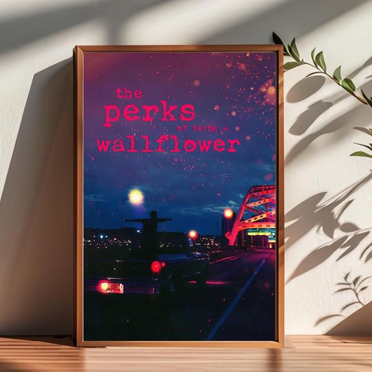 Discover The Perks of Being a Wallflower Movie Poster Handmade Canvas Art