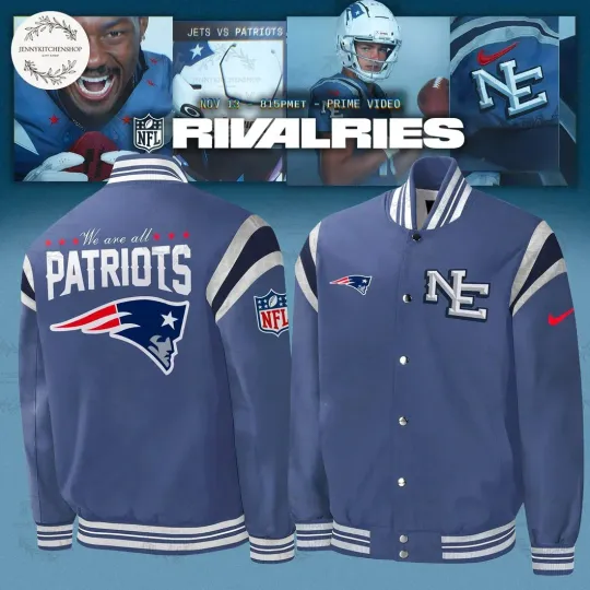 Discover New England city Patriot 2025 Rivalries Nor’Easter Storm Special Jacket
