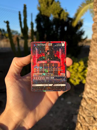 Discover Bad Bunny Acrylic Card