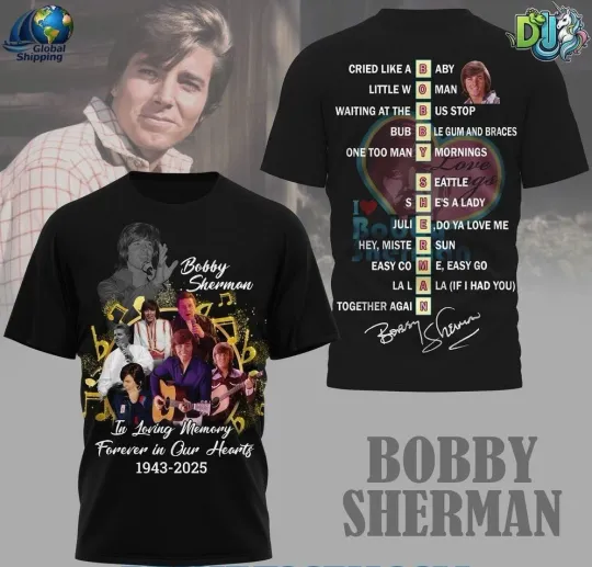 Discover Bobby Sherman AOP T-Shirt