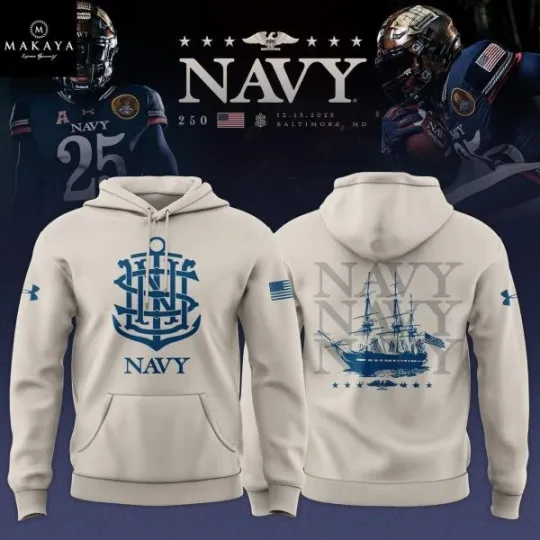 Navy Academy Inspired 250 Years The Sailor The Soldier 2025 Hoodie 3D