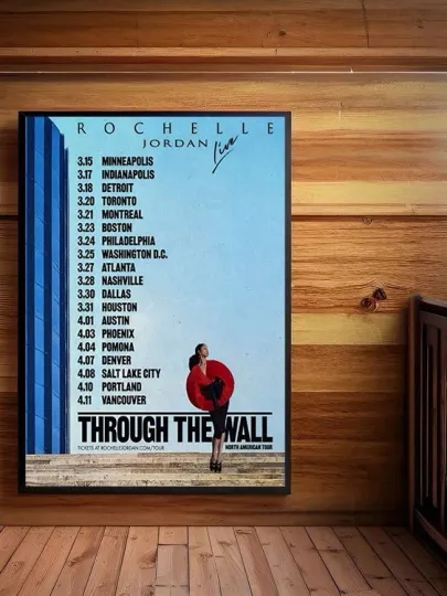 Discover Rochelle Jordan 2026 North American Tour Poster