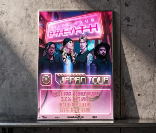 Discover Catch Your Breath Japan Tour 2026 Poster
