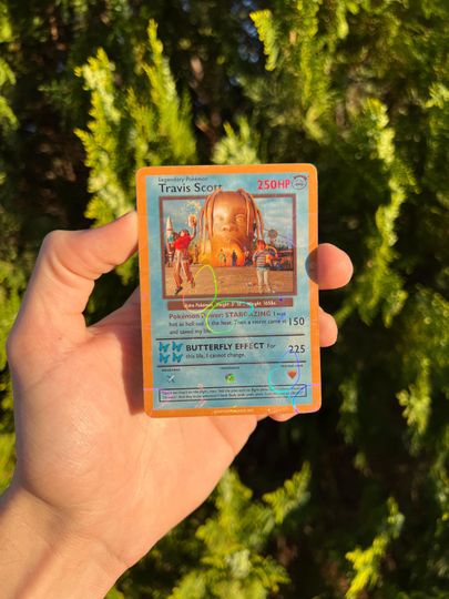 Discover Tarjeta estilo poket mons ASTROWORLD de Travis