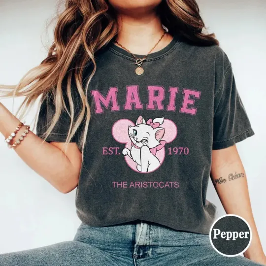 Discover Disney The Aristocats Marie Best Day Ever Pepper Comfort Colors T-shirt