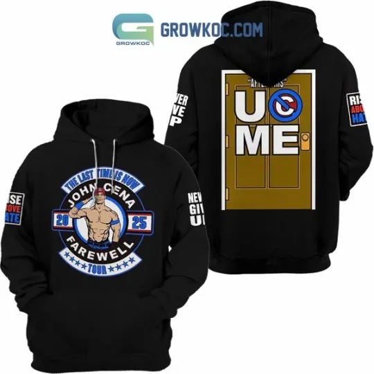 Discover Wrestling Legend Farewell Tour 2025 Rise Above Hate 3D Print Hoodie
