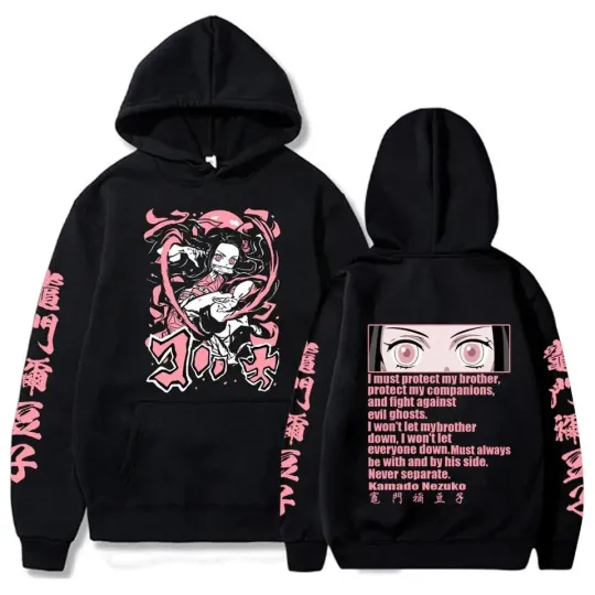 Discover Anime Inspired Japanese Cartoon Cosplay Streetwear Graphic Hoodie 3D