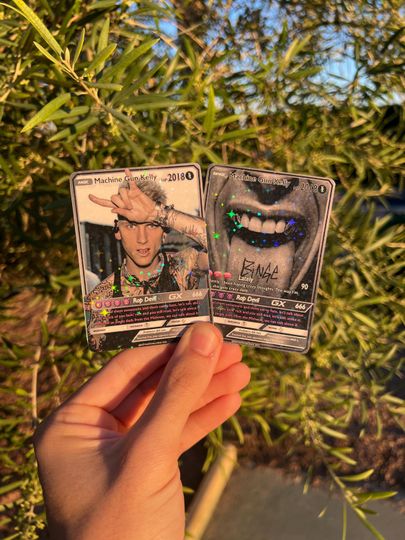Discover MGK Binge & Rap Devil poket mons style cards PACK XX
