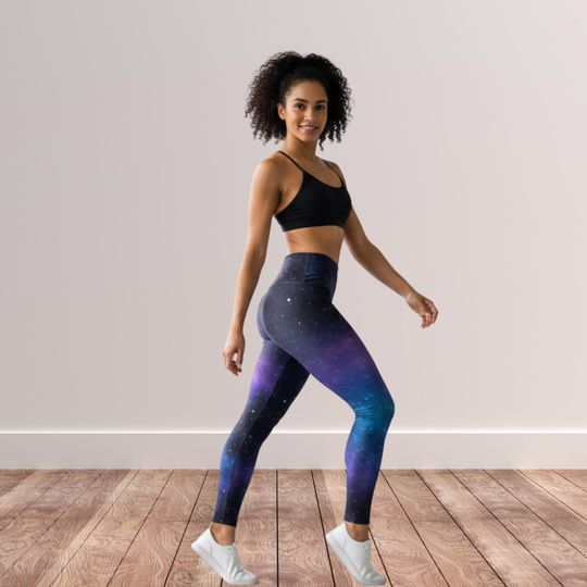 Discover 3D Printed High Waist Leggings for Yoga and Workout