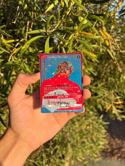 Acrylic Card Wallet - Poket Style Mons MGK Lost Americana XX