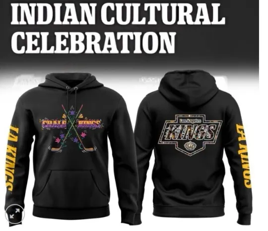 Discover Angeles Kings Celebrating The Indian Cultural Hoodie